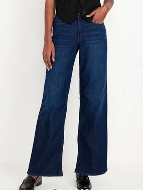 Old Navy high rise wow wide leg jeans